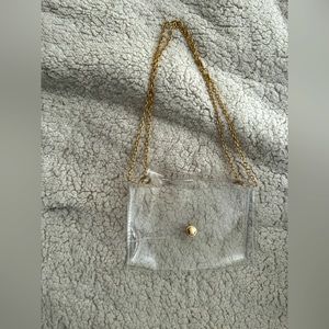 Clear shoulder bag